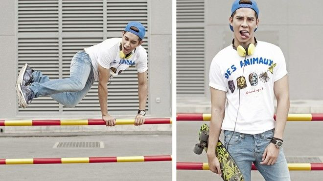 Street style soái ca của hot boy 6 múi Hồ Vĩnh Khoa Ảnh 2