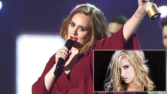 Brit Awards 2016: Adele lên tiếng ủng hộ Kesha ngay trên sân khấu Ảnh 2
