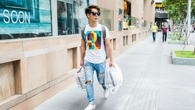 Theo chân stylist Travis Nguyễn tậu đồ cho Noo và Bắp diện thi The Remix Ảnh 2