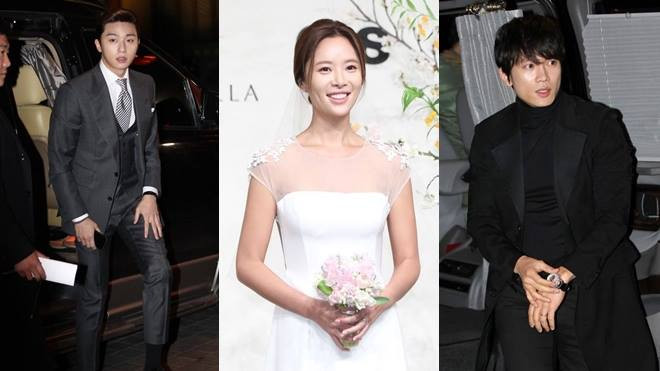 Hwang Jung Eum xinh đẹp rạng ngời, hội ngộ Park Seo Joon trong ngày cưới Ảnh 2