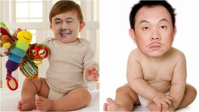 Bật cười thích thú với loạt hình ảnh Chí Tài hóa nhóc tì Ảnh 2