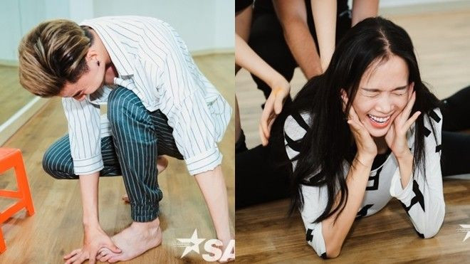 S.T (365) chảy máu trên sàn tập, Vũ Ngọc Anh - MLee 'khóc thét' vì đau đớn Ảnh 2