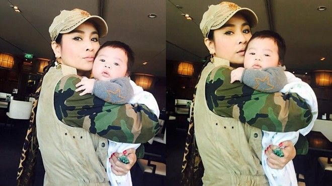 Loạt hình ảnh siêu đáng yêu của con trai Tùng Dương Ảnh 2