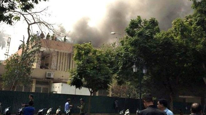 Cung thiếu nhi Hà Nội xảy ra cháy lớn Ảnh 2