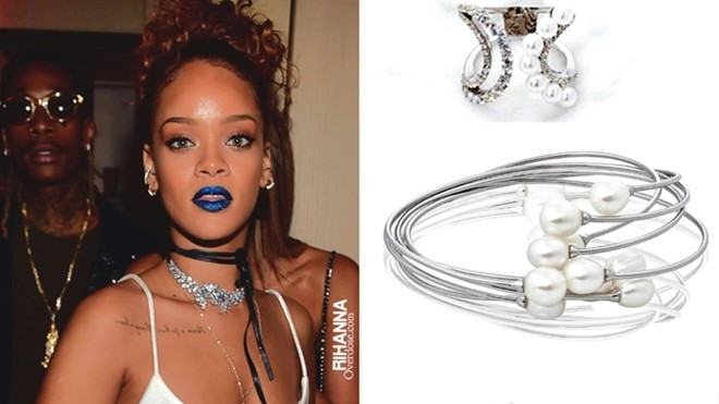Muốn đẹp như Rihanna hãy đeo 9 loại vòng choker này! Ảnh 2