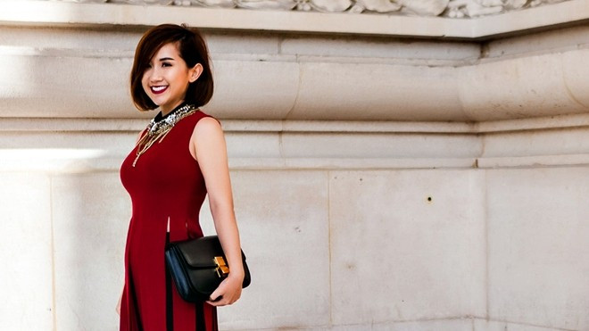 Fashionista Trâm Nguyễn nổi bật ở Tuần lễ thời trang Paris Ảnh 2