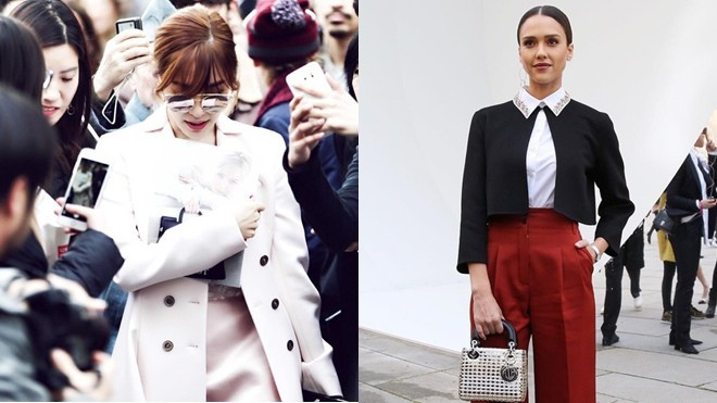 Tiffany, Jessica Alba trở thành tâm điểm tại show Dior FW 2016 Ảnh 2