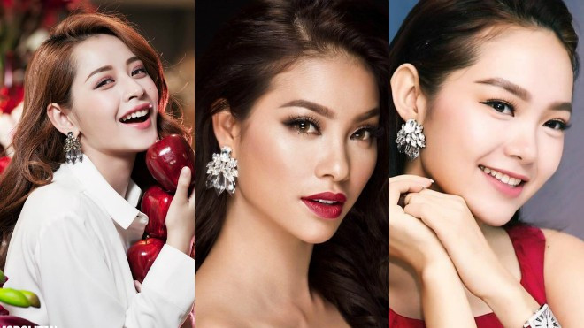 Mẫu bông tai rẻ-chất khiến Phạm Hương, Minh Hằng mê mẩn Ảnh 2