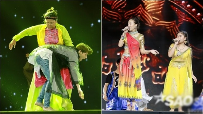 Noo Phước Thịnh bị đánh đòn, Maya - Thiện Nhân mang xứ sở Alibaba đến Liveshow 8 Ảnh 2