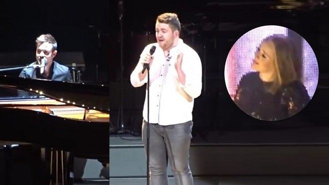 Hai chàng trai này đã khiến Adele phải mời lên sân khấu và 'nổi da gà' khi nghe họ hát Ảnh 2