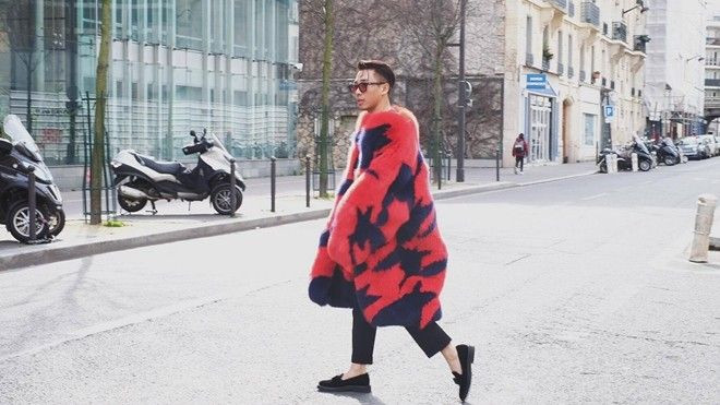 Lộ diện áo lông 500 triệu của Hoàng Ku tại Paris Ảnh 2