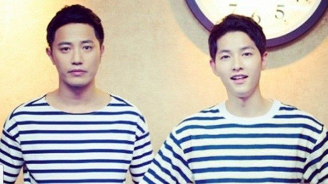 Fan mê tít trước độ 'xứng đôi' của hai chàng quân nhân Song Joong Ki và Jin Goo Ảnh 2