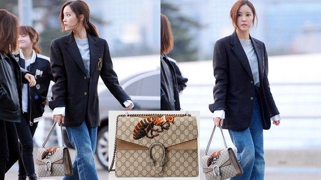 Hyomin (T-ara) - Thu Minh cùng mê mẩn túi Dionysus GG Ảnh 2