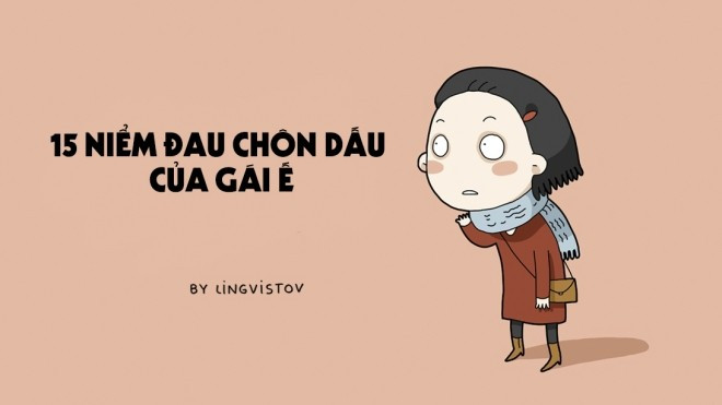 Chuyện đời gái ế qua tranh: 'Chỉ một chữ đắng… À, mà thôi' Ảnh 2