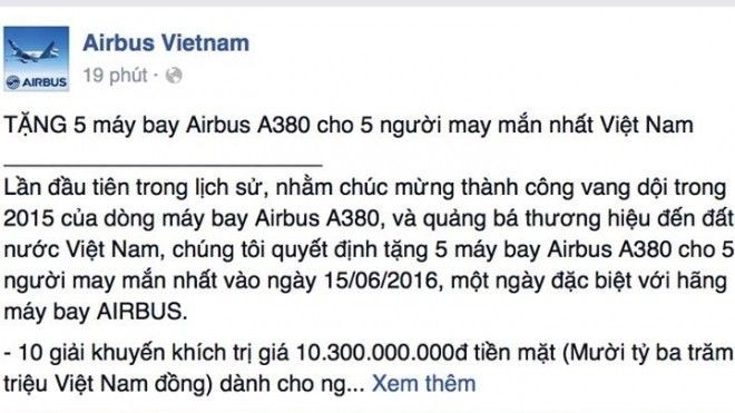 Hàng triệu người bị lừa đảo: Share hình trúng xe hơi, điện thoại… Ảnh 2