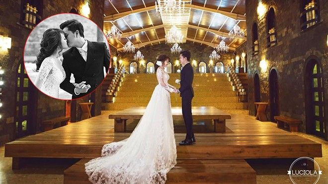 Trọn bộ ảnh cưới đẹp lung linh của Nam Cường và vợ 9x Ảnh 2