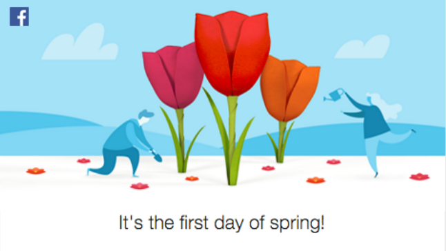 Tại sao Facebook thông báo: 'Hôm nay là ngày đầu xuân' vào giữa tháng 3 Ảnh 2