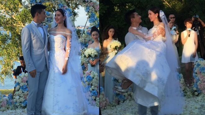 Toàn cảnh hôn lễ cảm động khiến chú rể bật khóc của Ngô Kỳ Long - Lưu Thi Thi Ảnh 2