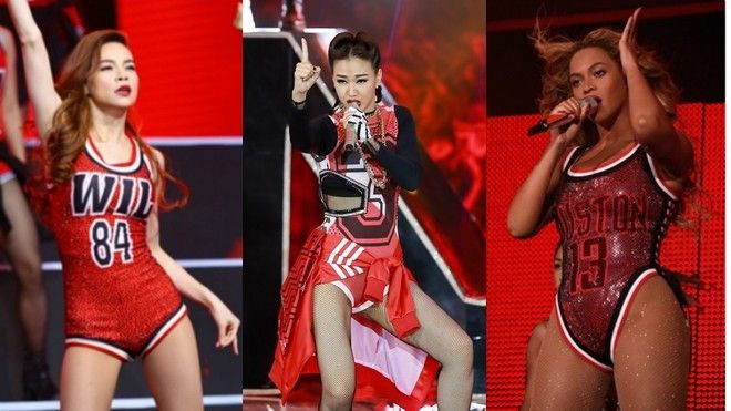Maya - Hà Hồ - Beyonce: 3 giai nhân mặc chung một kiểu áo Ảnh 2