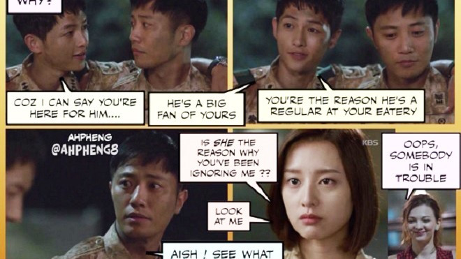 Chết cười với ngoại truyện tự chế của 'Hậu duệ mặt trời' Ảnh 2