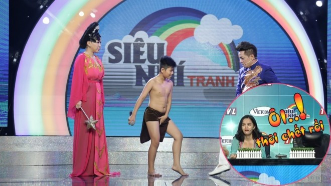 Clip: Phạm Quỳnh Anh sợ hãi khi học 'nhái' Micheal Jackson từ cậu bé 'Thạch sanh' Ảnh 2