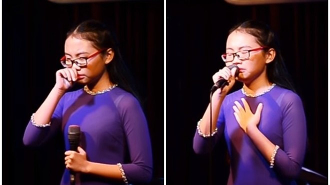 Clip: Phương Mỹ Chi bật khóc nghẹn ngào trong đêm nhạc riêng Ảnh 2