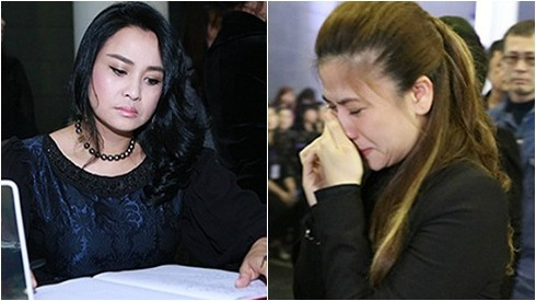 Thanh Lam thất thần, Mỹ Dung bàng hoàng đến viếng cố nhạc sĩ Thanh Tùng Ảnh 2