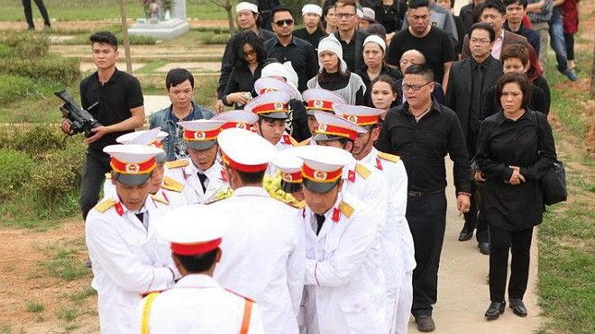Linh cữu cố nhạc sĩ Trần Lập đã được an táng tại Phú Thọ Ảnh 2