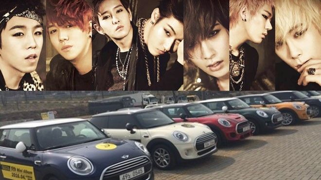 Mừng ngày trở lại, Block B cho dàn xe Mini Cooper ‘diễu hành’ khu Gangnam Ảnh 2