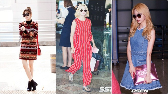 Bóc giá trang phục sân bay của các cô nàng SNSD Ảnh 2