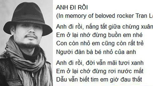 Bài thơ 'Trần Lập gửi vợ' do nguyên Thứ trưởng Thông tin sáng tác Ảnh 2