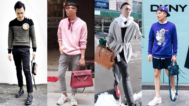 Sao nam và những BST túi xách hàng hiệu độc đáo Ảnh 2