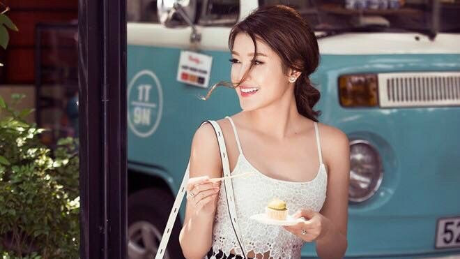 Choáng với gu ẩm thực 'ăn tấp nập, không sợ mập' của á hậu Huyền My Ảnh 2