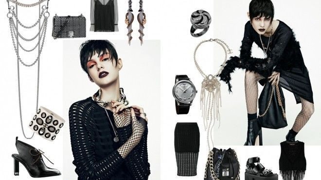 Phong cách thời trang: Glam Punk Ảnh 2