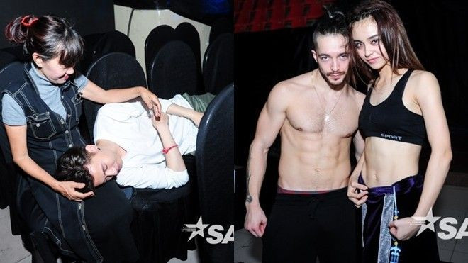 S.T ngủ gục trên đùi mẹ, MLee 'đọ' eo 6 múi cùng trai đẹp Zhivko Ảnh 2