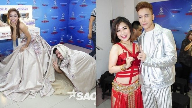 Jennifer Phạm bị bạn nhảy chui vào váy, Hương Tràm tình tứ cùng S.T (365) Ảnh 2