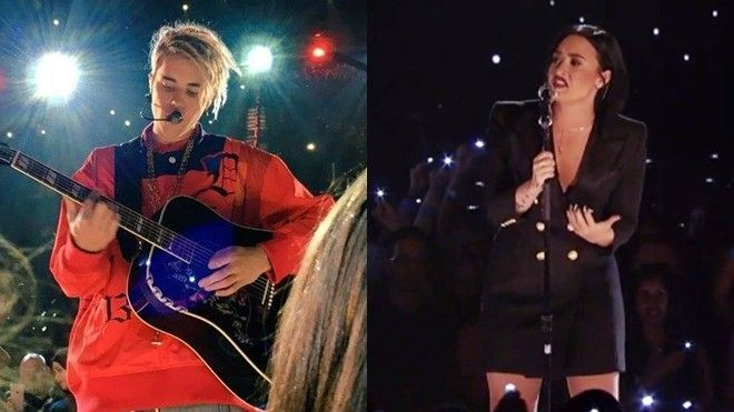 Justin Bieber nhảy cực sung cùng fan, Demi Lovato live đẳng cấp Ảnh 2