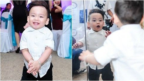 Con trai Diễm Hương ‘siêu quậy’ khi cùng mẹ đi sự kiện Ảnh 2