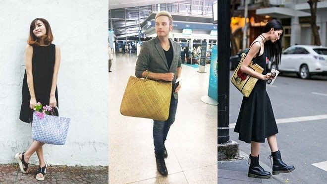 Điểm danh sao Việt nâng tầm túi đi chợ trở thành món đồ 'thần thánh' Ảnh 2