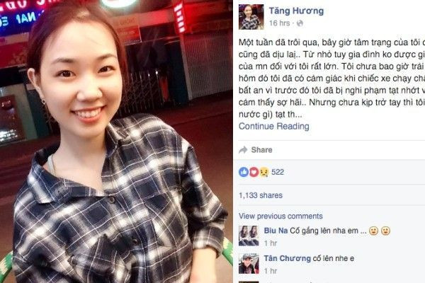 Bức thư đầy lạc quan gửi cộng đồng mạng của nữ sinh Sài Gòn bị tạt a xít Ảnh 2