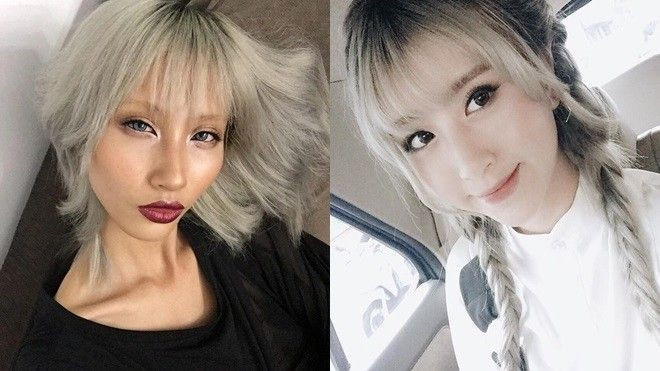 Tóc bạch kim-môi trầm: Chuẩn đẹp mới của showbiz việt Ảnh 2