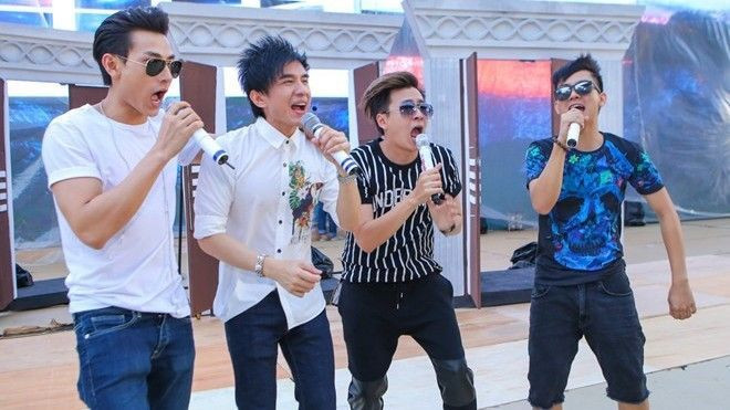 Hoài Lâm, Isaac, Ngô Kiến Huy phấn khích quậy tưng bừng cùng Đan Trường Ảnh 2