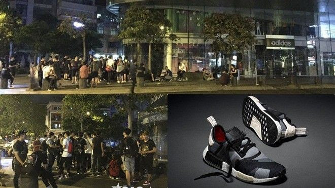 Giới trẻ Sài Gòn xếp hàng hơn 10 giờ đồng hồ trong đêm chờ siêu phẩm từ Adidas Ảnh 2