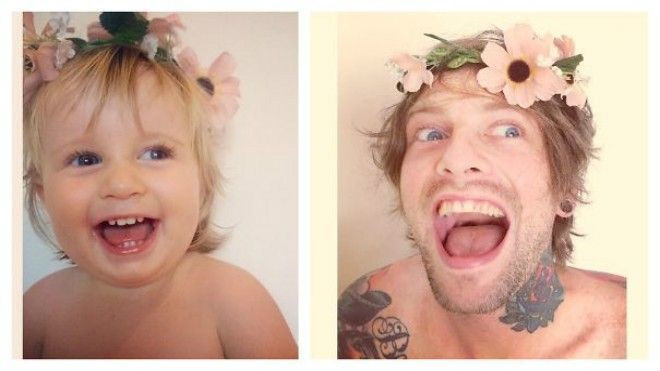 Phát hờn với những bé có ông bố đáng yêu nhất mọi thời đại Ảnh 2