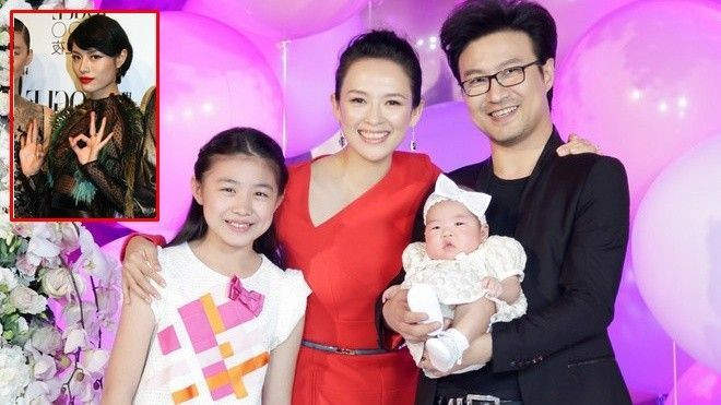 Chương Tử Di khoe con gái, con riêng chồng - vợ cũ Uông Phong nổi đóa Ảnh 2