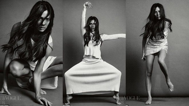 Victoria Beckham tạo dáng 'khó đỡ' trên tạp chí Vogue Ảnh 2