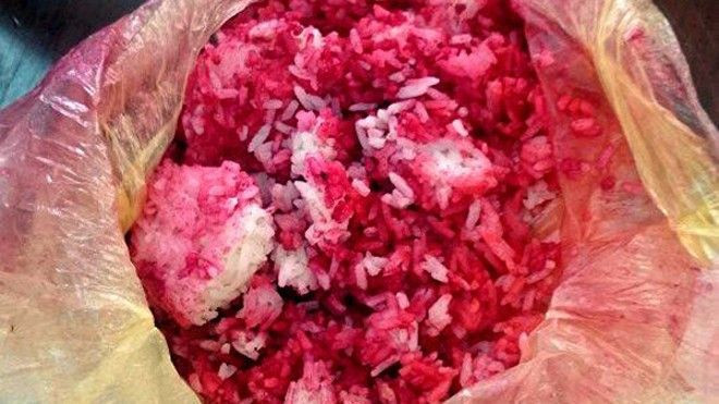Bà Rịa - Vũng Tàu xuất hiện gạo nấu thành cơm 'đỏ, hồng' Ảnh 2