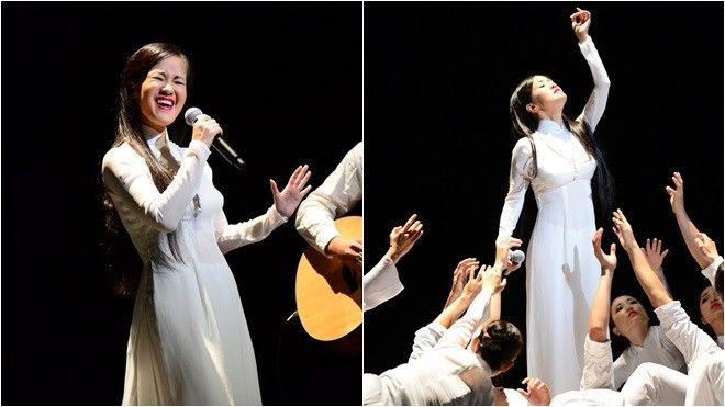 Nghe Hồng Nhung hát 'Diễm xưa' bằng 2 thứ tiếng Việt - Nhật đầy sâu lắng Ảnh 2