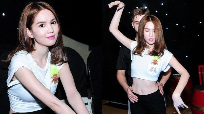 Clip: Ngọc Trinh xuất hiện, nổi bần bật tại Bước nhảy Hoàn vũ Ảnh 2