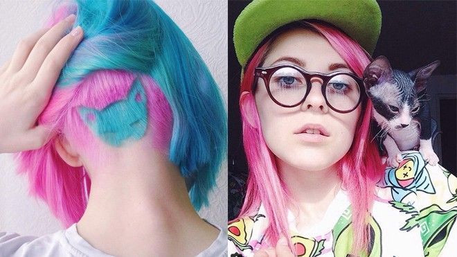 Cô gái bất ngờ nổi tiếng nhờ cắt tóc giống hình mèo cưng Ảnh 2